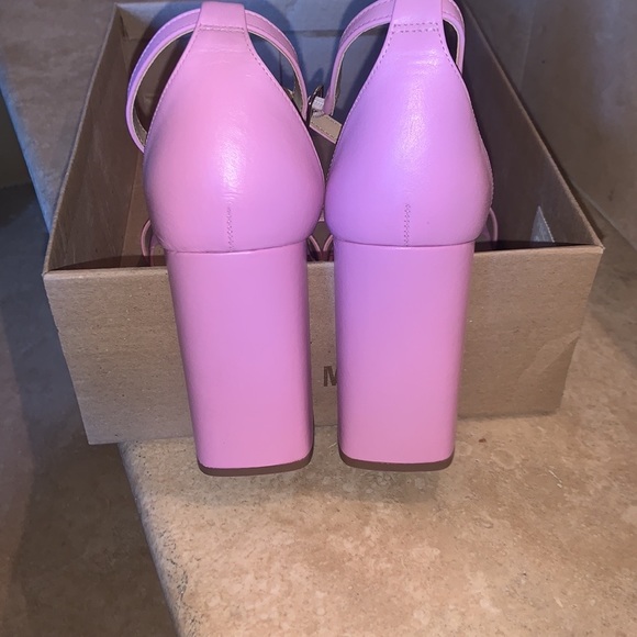 STEVE MADDEN TIAA ANKLE STRAP SANDAL SIZE 10 Pink 🎀💖💐⭐️🌈 - Picture 3 of 4